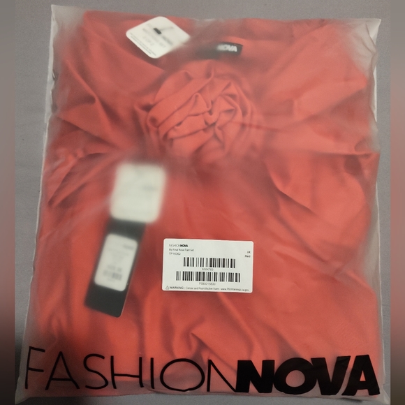 Fashion Nova "My Final Rose πΉ Pant Set" (Red) - Picture 5 of 6